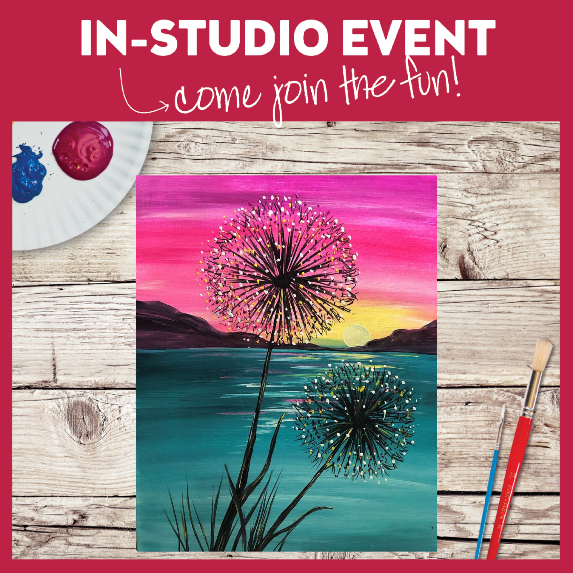 Limited seating - Sign up before it's too late!